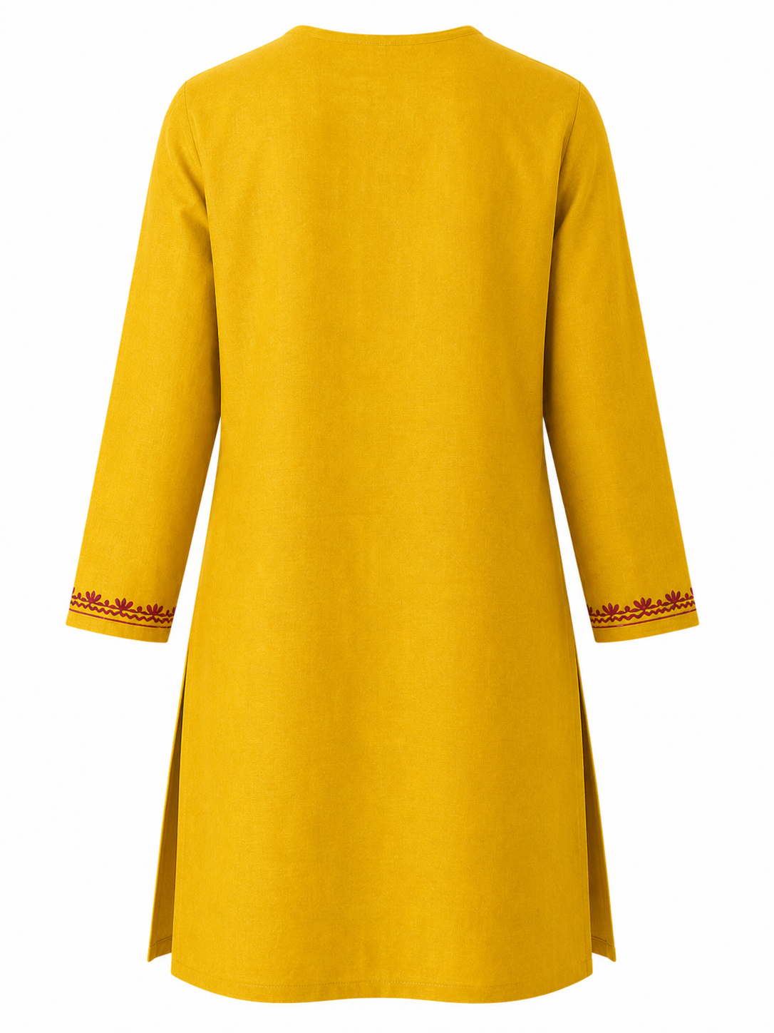 Noor : Aari embroidery summer kurti | Gold